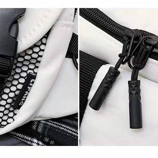 Túi Đeo Chéo Canvas Phong Cách HipHop Siêu Ngầu Thời Trang Unisex | BigBuy360 - bigbuy360.vn