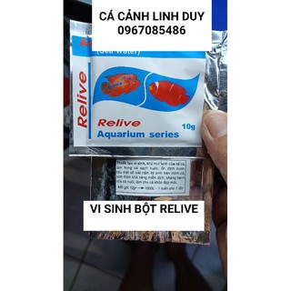 Vi sinh bột relive men vi sinh trong nước