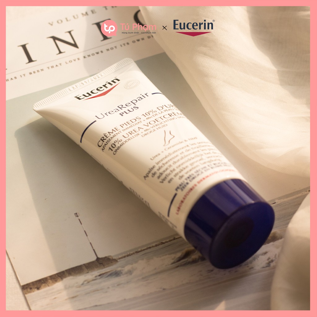 Kem Dưỡng Da Chân Eucerin UreaRepair Plus 10% Urea Voetcreme 100ml