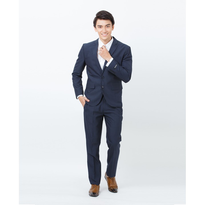 Bộ veston nam mattana Slim fit màu xanh dương đậm MSM26151077214613