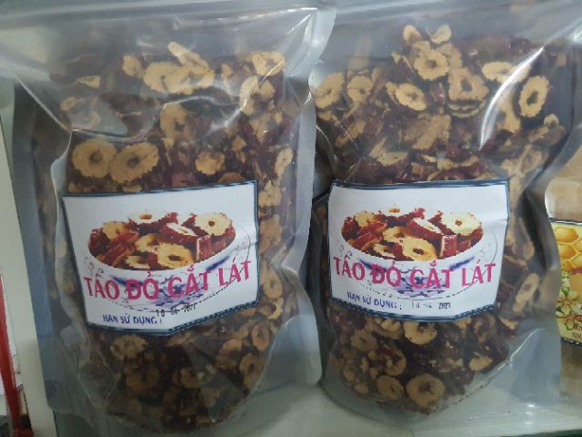 Táo đỏ thái lát sấy khô loại ngon HSD:2024