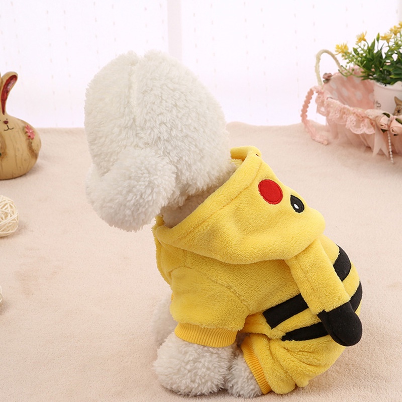 Áo cho chó quần áo cho chó Lông cừu san hô bốn chân quần áo thú cưng áo thú cưng thời trang cho chó