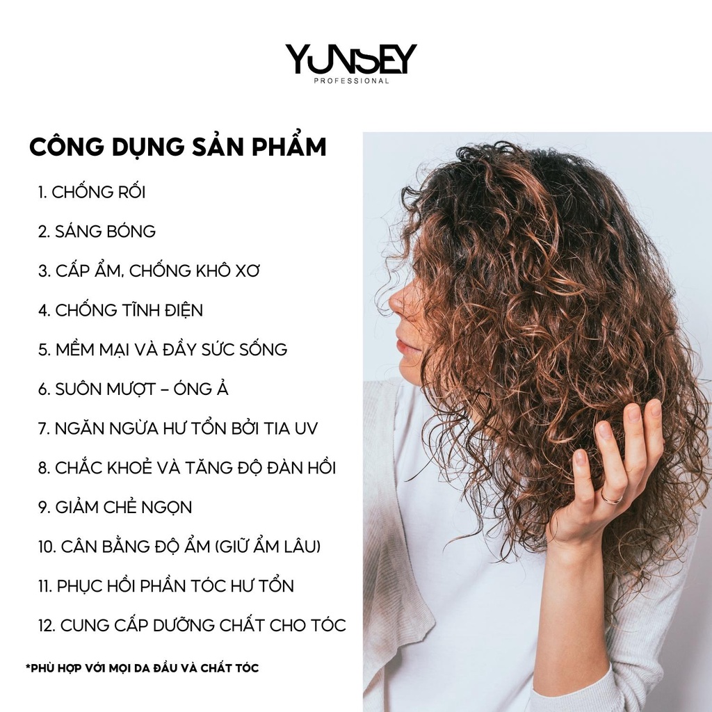 Xịt Dưỡng Tóc Yunsey Hair Treatment All In One 150ml