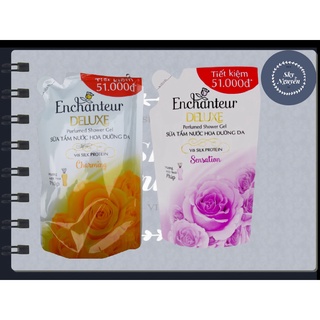 Túi Sữa tắm Enchanteur Charming /Sensation 450g