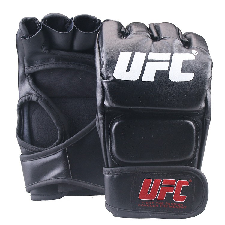 HOT 🎁 Găng tay UFC hở ngón ⚡FREESHIP⚡ găng tay đấm MMA giá rẻ