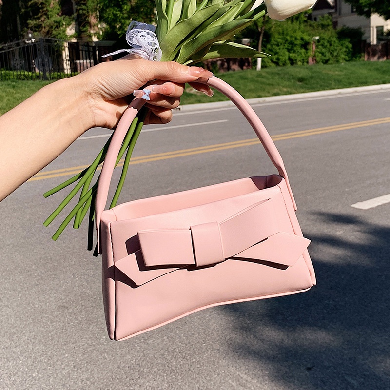 Túi Đeo Vai Đính Nơ Thời Trang Dành Cho Nữ