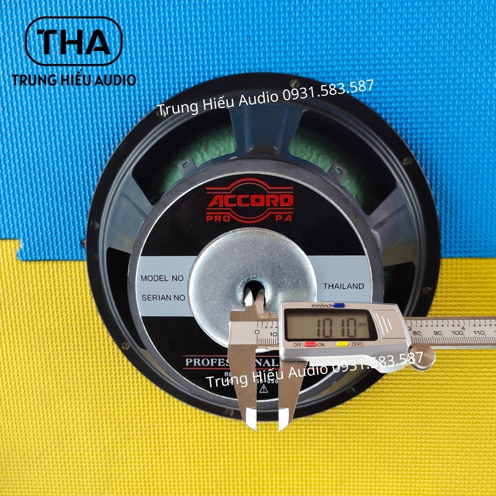 Củ Loa Bass 25 Từ 140 Coil 51 4 Lớp, Màng Xanh, Loa Rời Bass 25 Nhện Cao, Gân Mút  - Trung Hiếu Audio