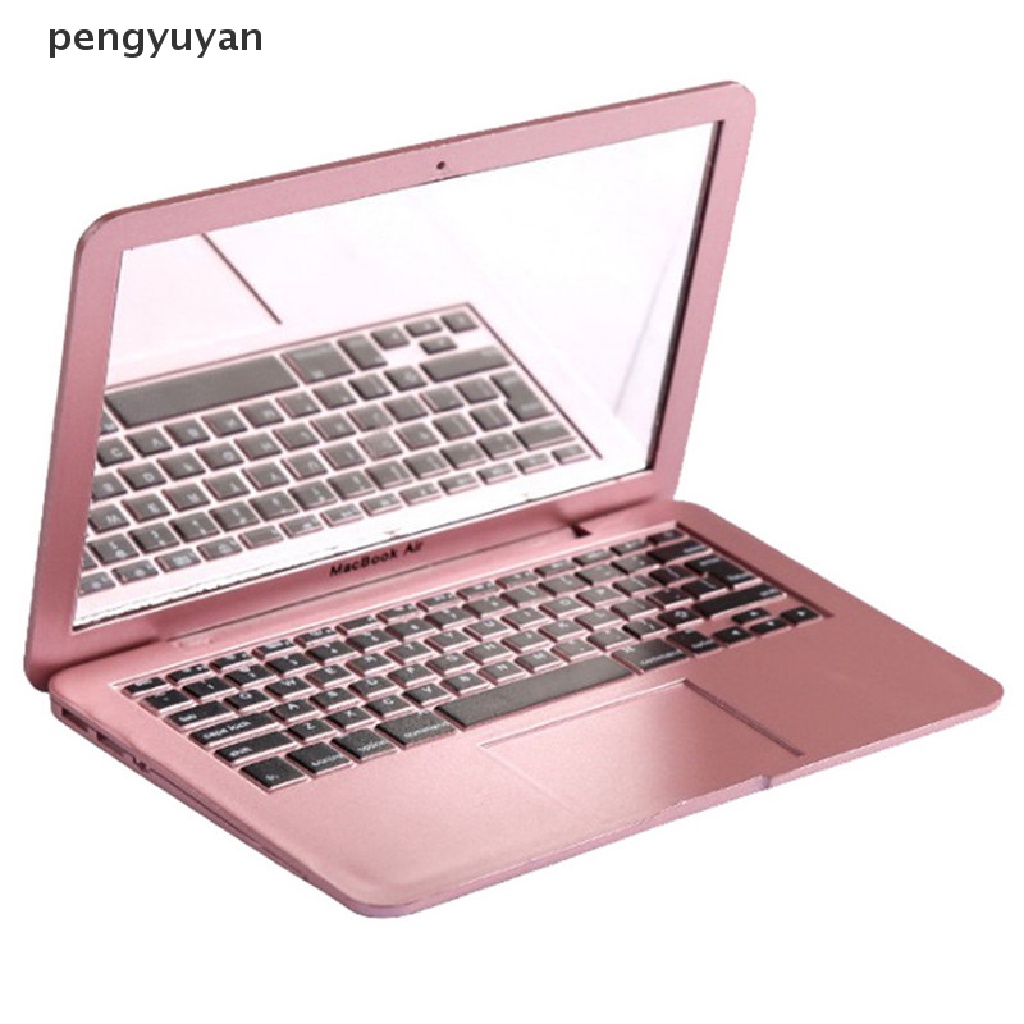 Gương Trang Điểm mini Bỏ Túi Hình laptop Trong Suốt Cho Bé Gái