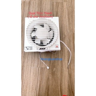 ( Lỗ tường 20x20cm) Quạt hút tường Tico 15Av6.