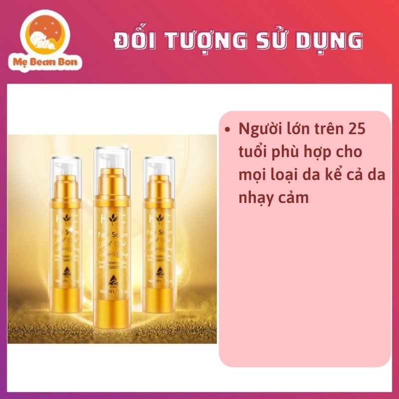Serum dưỡng da Healthy Care Anti Ageing Gold Flake Face (50ml), Úc