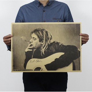 Poster ca sĩ Kurt Cobain / NIRVANA frontman 20 " x14 "