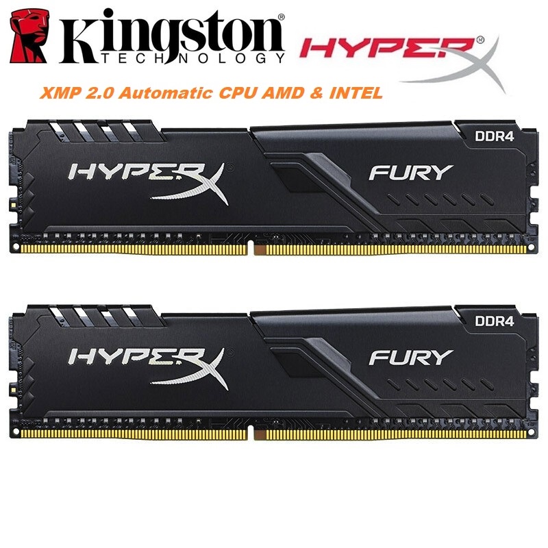 Ram HyperX Fury 16GB (1x16GB) DDR4 2666MHz Chính Hãng - Mới Bảo hành 36 tháng