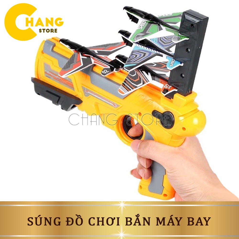 Súng Đồ Chơi Bắn Máy Bay Dành Cho Trẻ Em, Súng Máy Bay Đồ Chơi Cho Bé