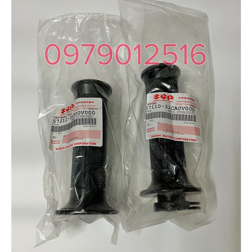 Cặp bao tay ống ga Suzuki Viva 110 ( Loại không gắn gù )