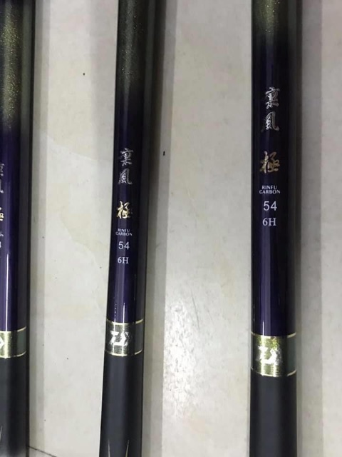 cần câu tay DAIWA 6H dài 6m3 cần cực khoẻ y hình