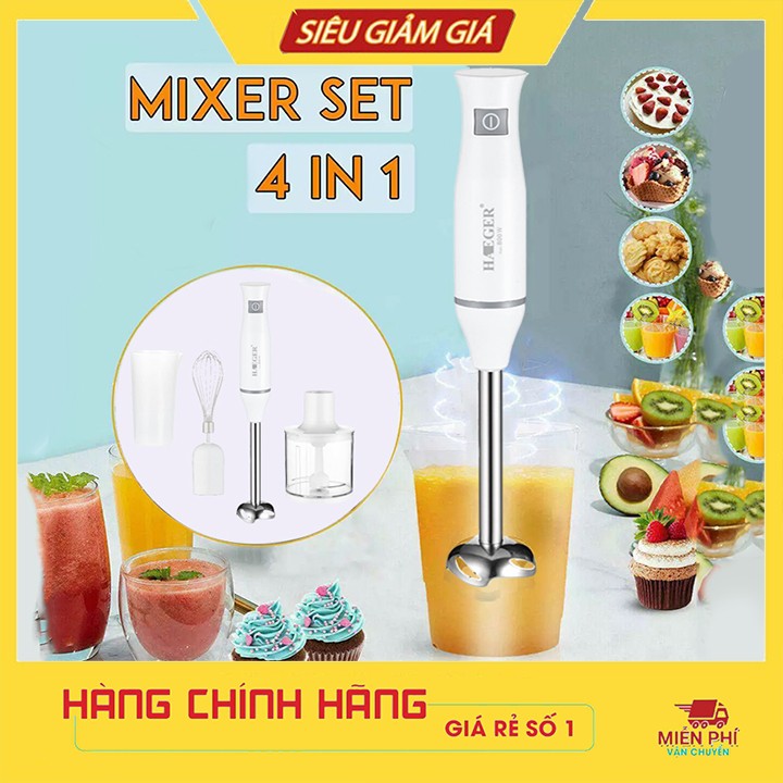 [Hàng hot] Máy xay cầm tay cao cấp, đa năng, nhiều công dụng HAEGER