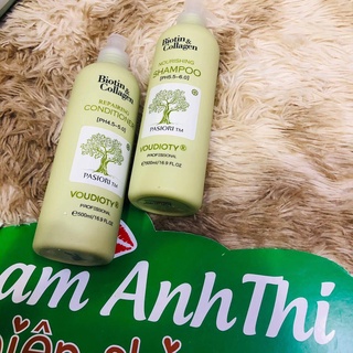 Cặp gội xả Biotin & Collagen 500ml
