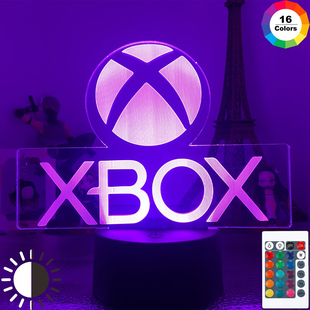 Đèn Led 3d Hình Hoạt Hình Điều Khiển Bằng Ứng Dụng Cho Xbox