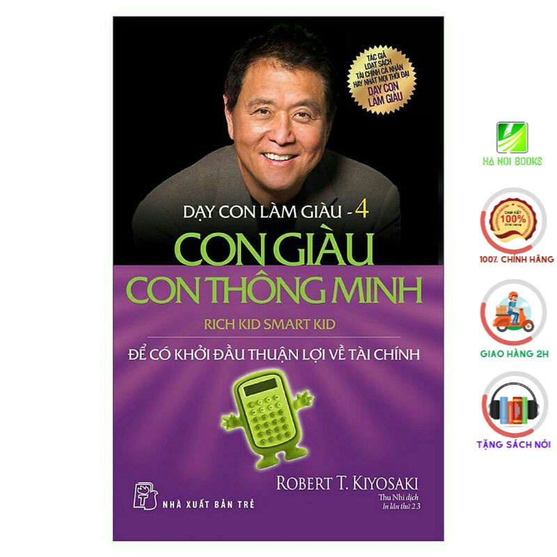 Sách - Dạy Con Làm Giàu Tập 4 - NXB trẻ