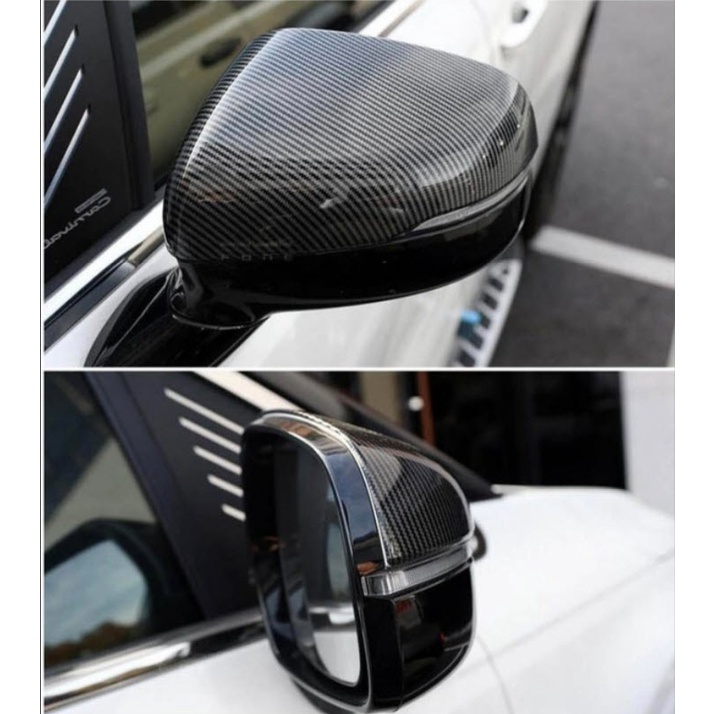 Bộ 2 Ốp gương chiếu hậu xe Kia Carnival 2022-2023 mẫu carbon cao cấp
