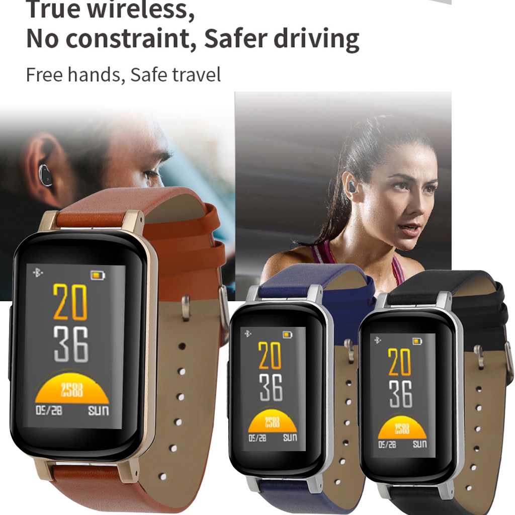 Image result for Wireless Headset Smart Heart Rate Monitor Bracelet