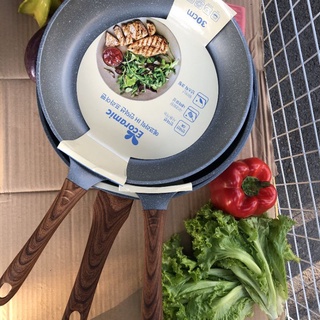 Chảo Đúc Vân Đá Ecoramic Hàn Quốc size 20cm