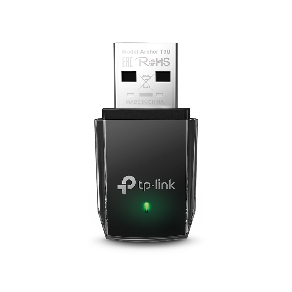 Usb wifi TP-Link archer T3U băng tần kép 2.4ghz và 5ghz thu sóng wifi cho pc laptop chuẩn AC 1300Mbps VDS SHOP