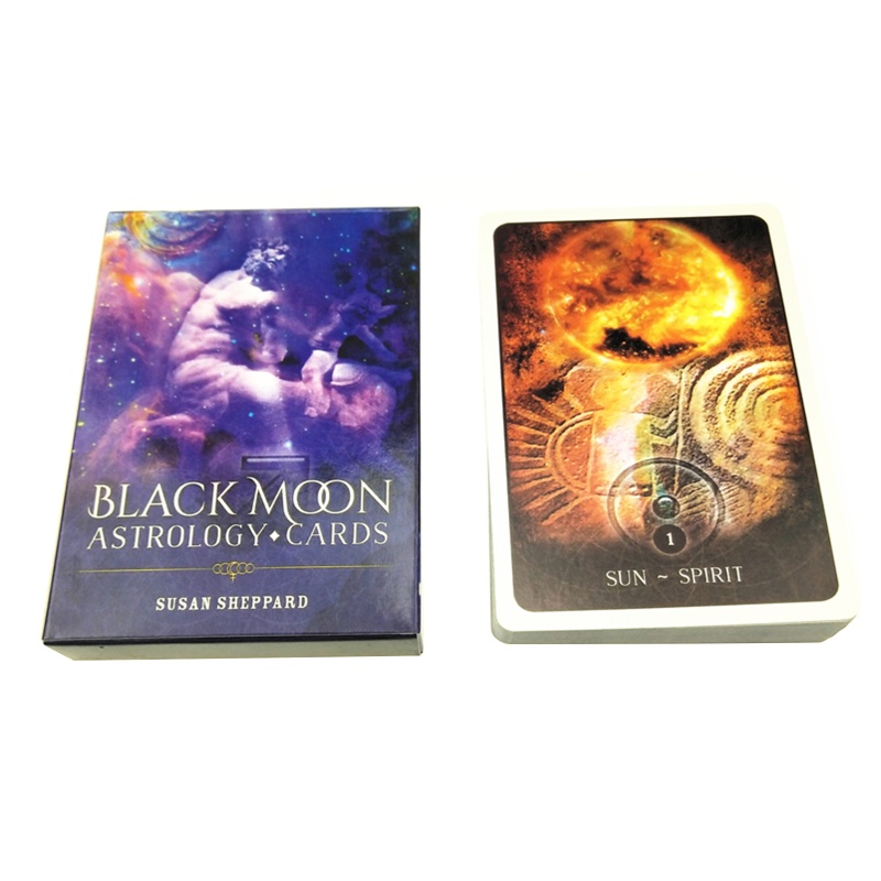 Bộ Bài Tarot 52 Lá Màu Đen Bằng Tiếng Anh