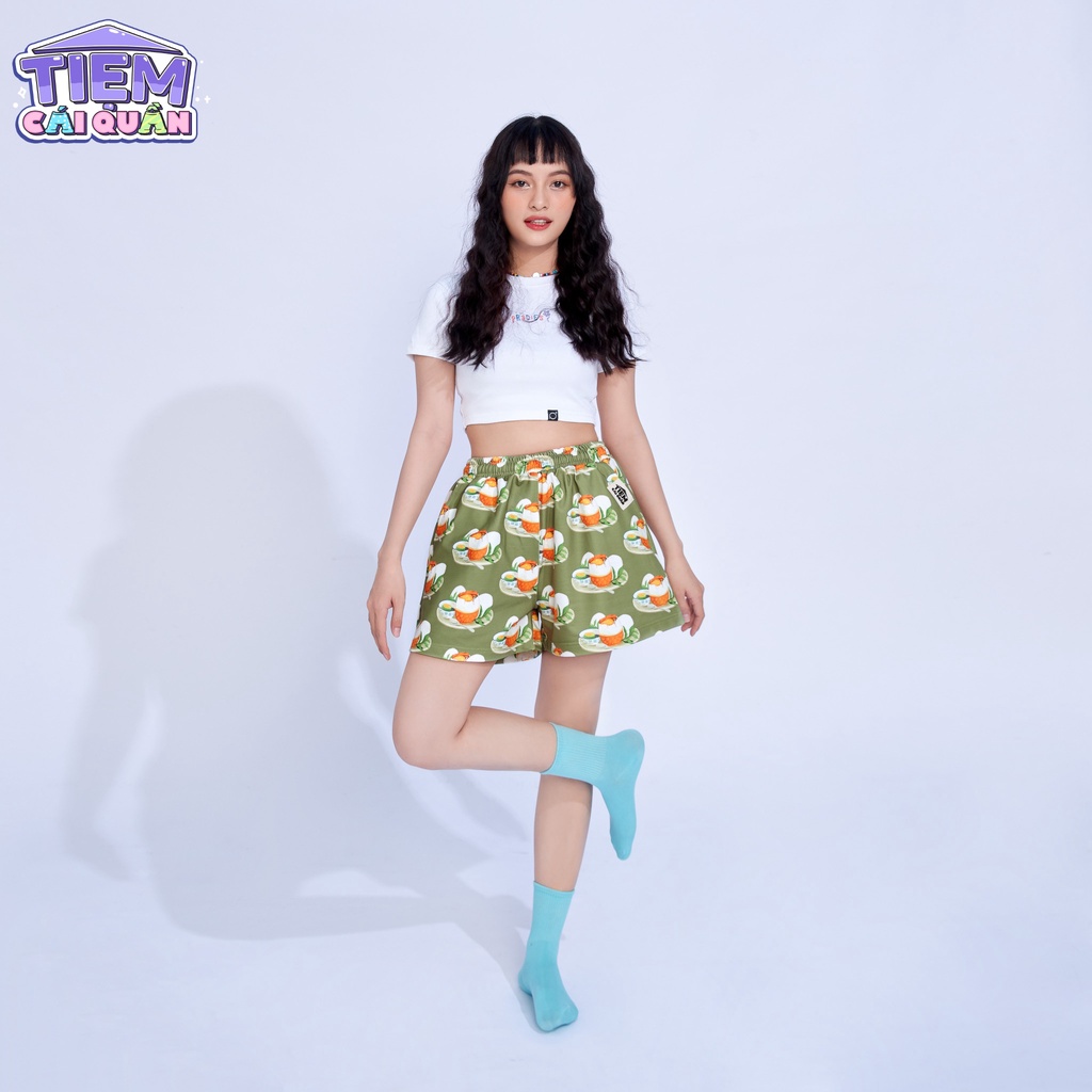 Quần ĐÙI họa tiết HỘT VỊT LỘN by Tiệm Cái Quần | BigBuy360 - bigbuy360.vn