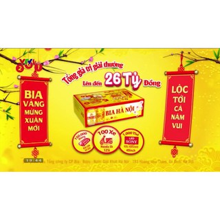 cbig.vn- Bia Lon Hà Nội 330ml - Thùng 24 Lon - giao hàng ifast - ifast.com.vn - - cbig.vn hệ thống tạp hóa cbig.vn