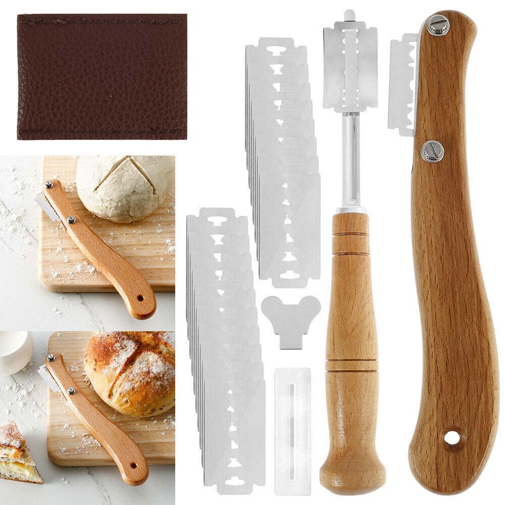 【TTLIFE】Bread Arc Curved Knife Bakers Cutter Slashing Tool Bread Dough Scoring Blade Tools Making Ra