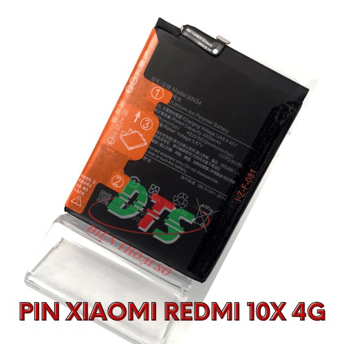 Pin dùng thay cho máy xiaomi redmi 10x 4g