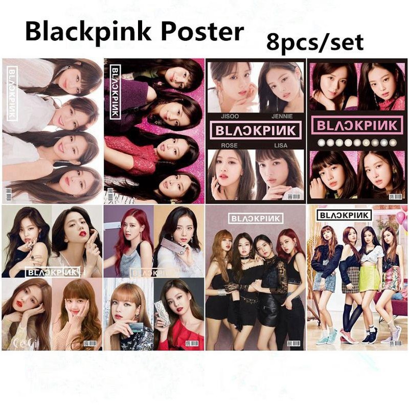 4 tấm poster A4 idol kpop in hình JUNGKOOK LISA JACKSON SEHUN ảnh đẹp nhiều mẫu
