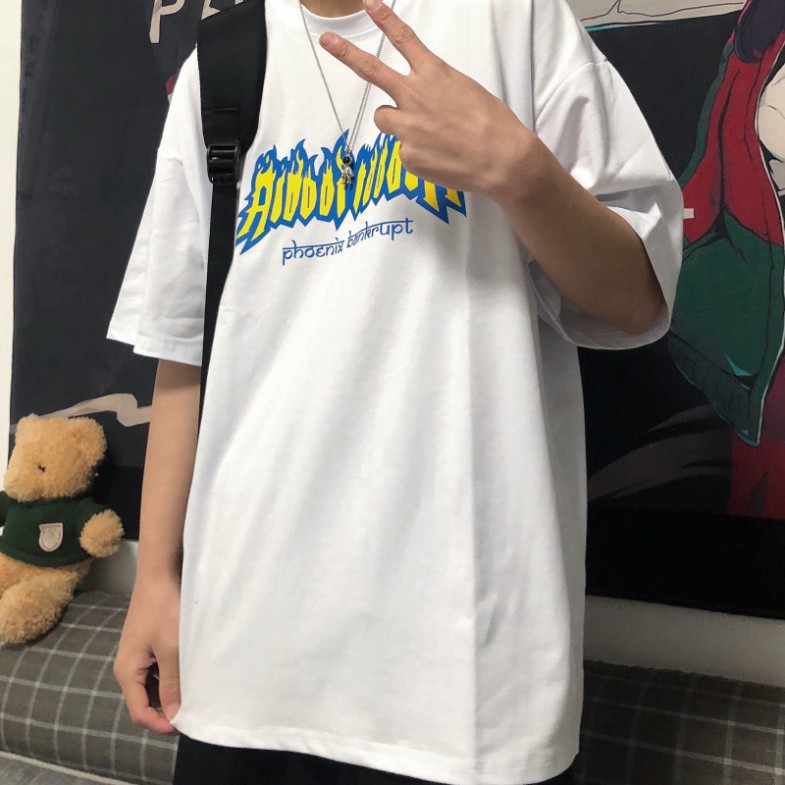 Áo thun tay lỡ Unisex, áo phông tay lỡ form rộng A22 | BigBuy360 - bigbuy360.vn