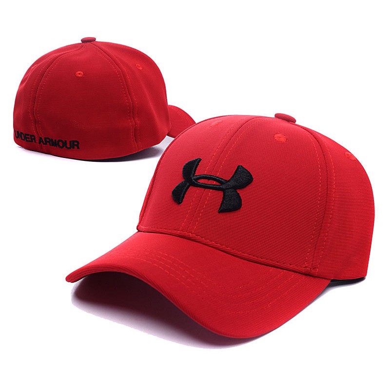 UNDER ARMOUR Mũ Lưỡi Trai Thêu Logo Under Armor Phong Cách Hàn Quốc