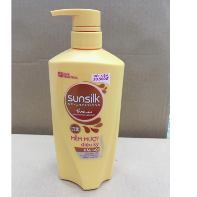 Dầu gội Sunsilk Vàng 650g