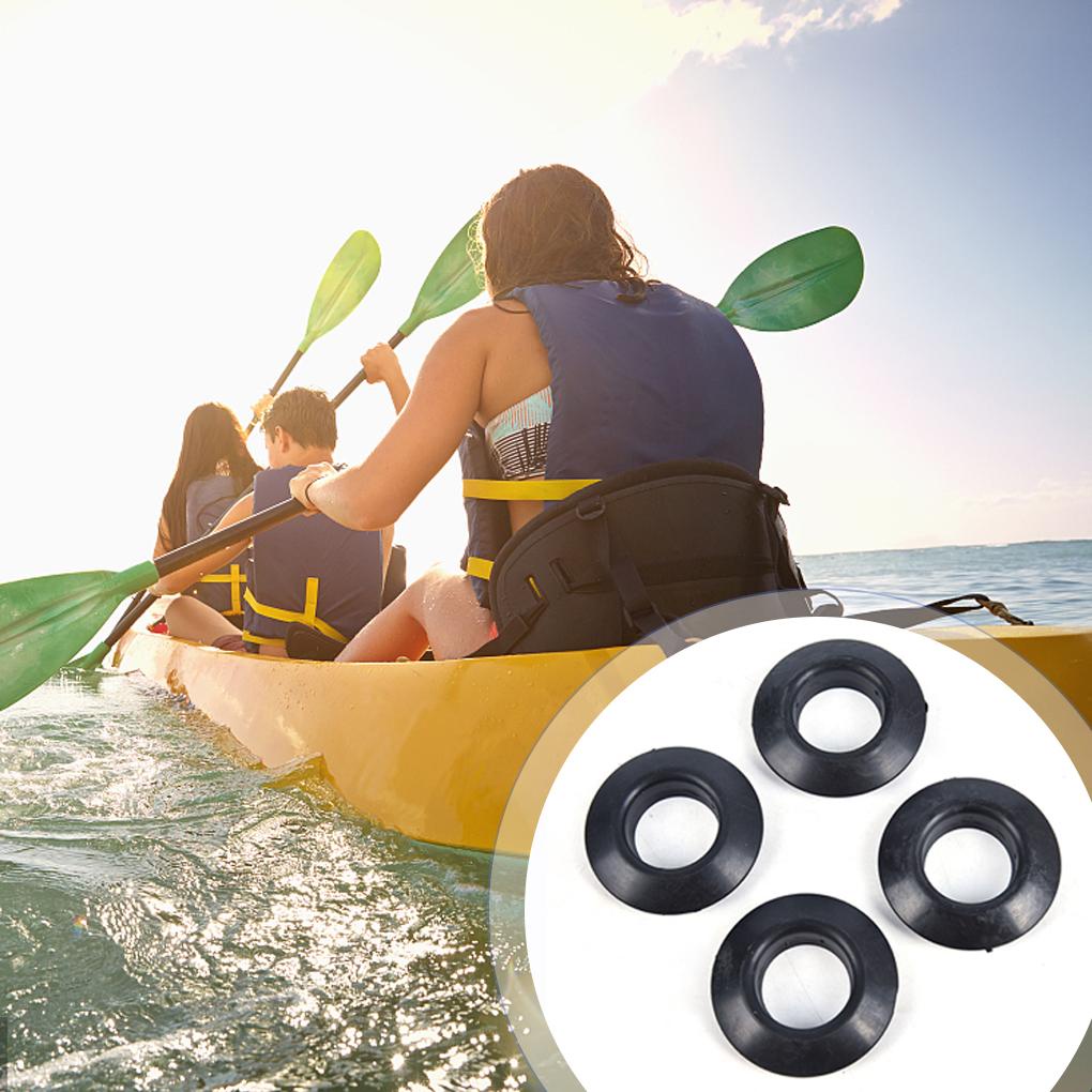 Set 4 Vòng Kẹp Chống Văng Nước Cho Thuyền Kayak Chống Trượt Có Thể Tái Sử Dụng