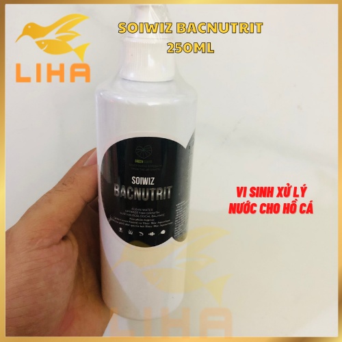 Soiwiz Bacnutrit 250ml - Vi Sinh Xử Lý Nước Cho Hồ Cá Thủy Sinh THỦY MỘC