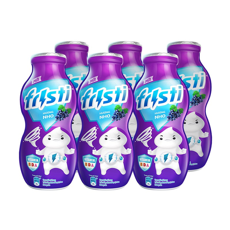 Thùng Fristi Hương Nho 48x80ml