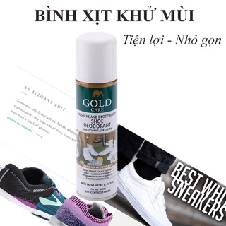 Lọ xịt khử mùi giày,hôi chân,tủ kệ để gìay - xịt khử mùi giày goldcare gc3003