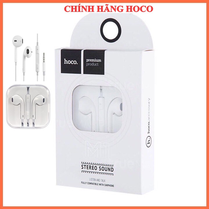 Tai Nghe Chính Hãng Hoco M1 Âm Thanh Siêu Chất Phù Hợp Với Tất Cả Các Máy Giắc 3.5mm