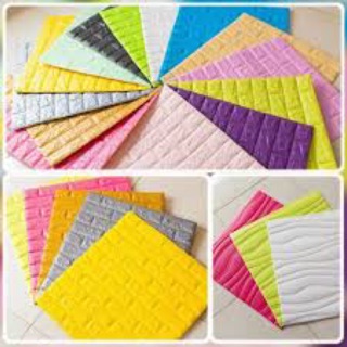 Combo 50 miếng xốp dán tường