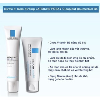  [BILL PHÁP] Kem dưỡng La Roche-Posay Cicaplast Baume B5/GEL B5