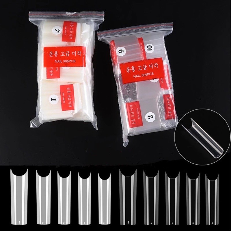 Móng ống tre form dài làm móng tay nail