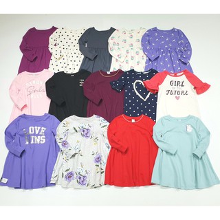 Đầm OLD NAVY dài tay cho bé gái từ 1t-5t, Hàng cambodia xuất xịn, chất đầm old navy thì đẹp miễn bàn luôn.