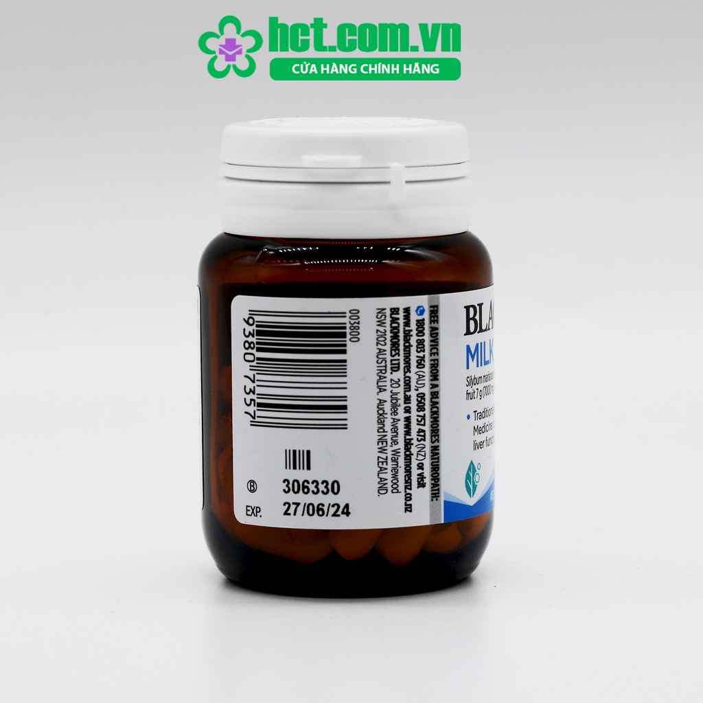 Thải Độc Gan Blackmores Milk Thistle Lọ 42 Viên