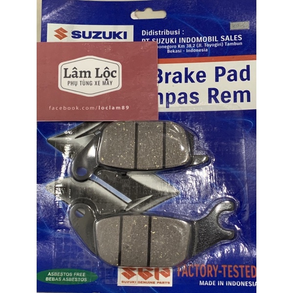 bố thắng má phanh sau axelo raider xc Suzuki chính hãng