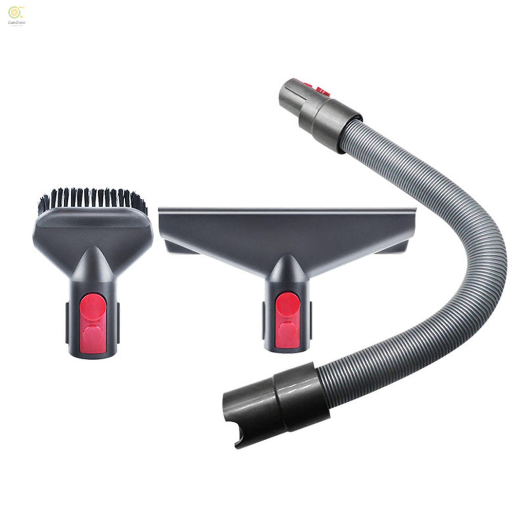 Dyson Bộ Phụ Kiện Cho Máy Hút Bụi Ba Món Gồm Tay Cầm + Bàn Chải Tròn + Ống Bằng Tre | BigBuy360 - bigbuy360.vn