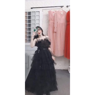 Đầm ren công chúa