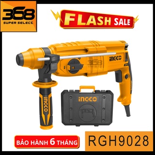 Máy khoan bê tông 3 chức năng có búa công suất 800w rgh9028 ingco
